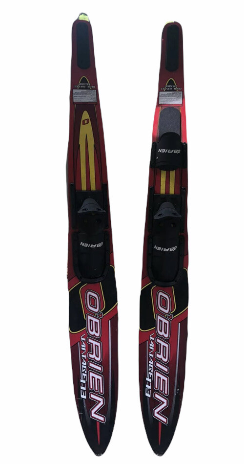 Vintage O'Brien Vantage 173 Water Skis Fiberglass Dual Tunnel eBay