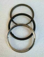 Chrome Bezel Glass Repair Kit For Smiths 80 Mm Speedo Tach Norton Triumph Bsa