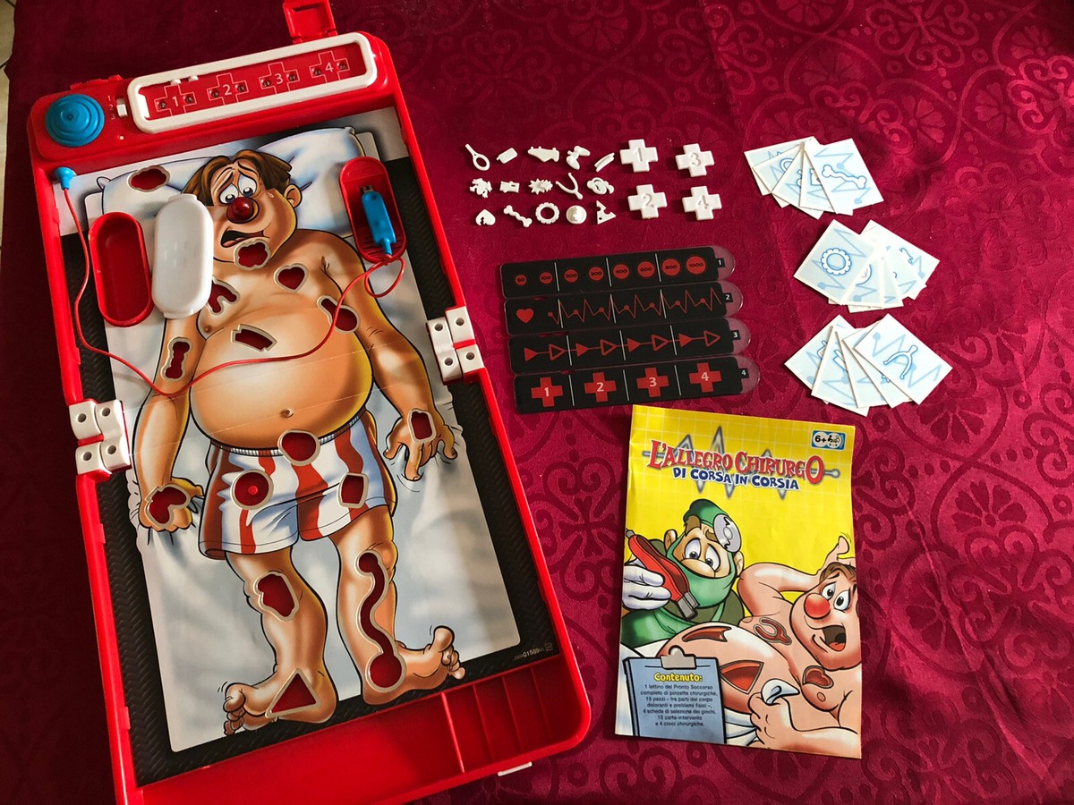 Winning Moves Allegro Chirurgo Zombie – Gioco Da Tavolo Per 2+ Giocatori, Versione Italiana