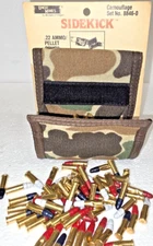 Uncle Mikes Kodra Nylon .177,  .22 LR ammo or BB CAMO  Belt Pouch 8846-0 NEW NOS