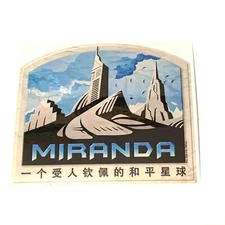 Miranda Sticker Firefly Serenity Loot Crate Travel