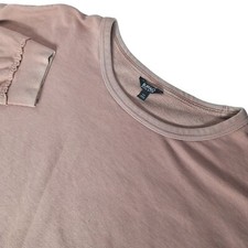 Buffalo David Bitton Relaxed Crewneck Soft Terry Sweatshirt Pullover XXL Pink