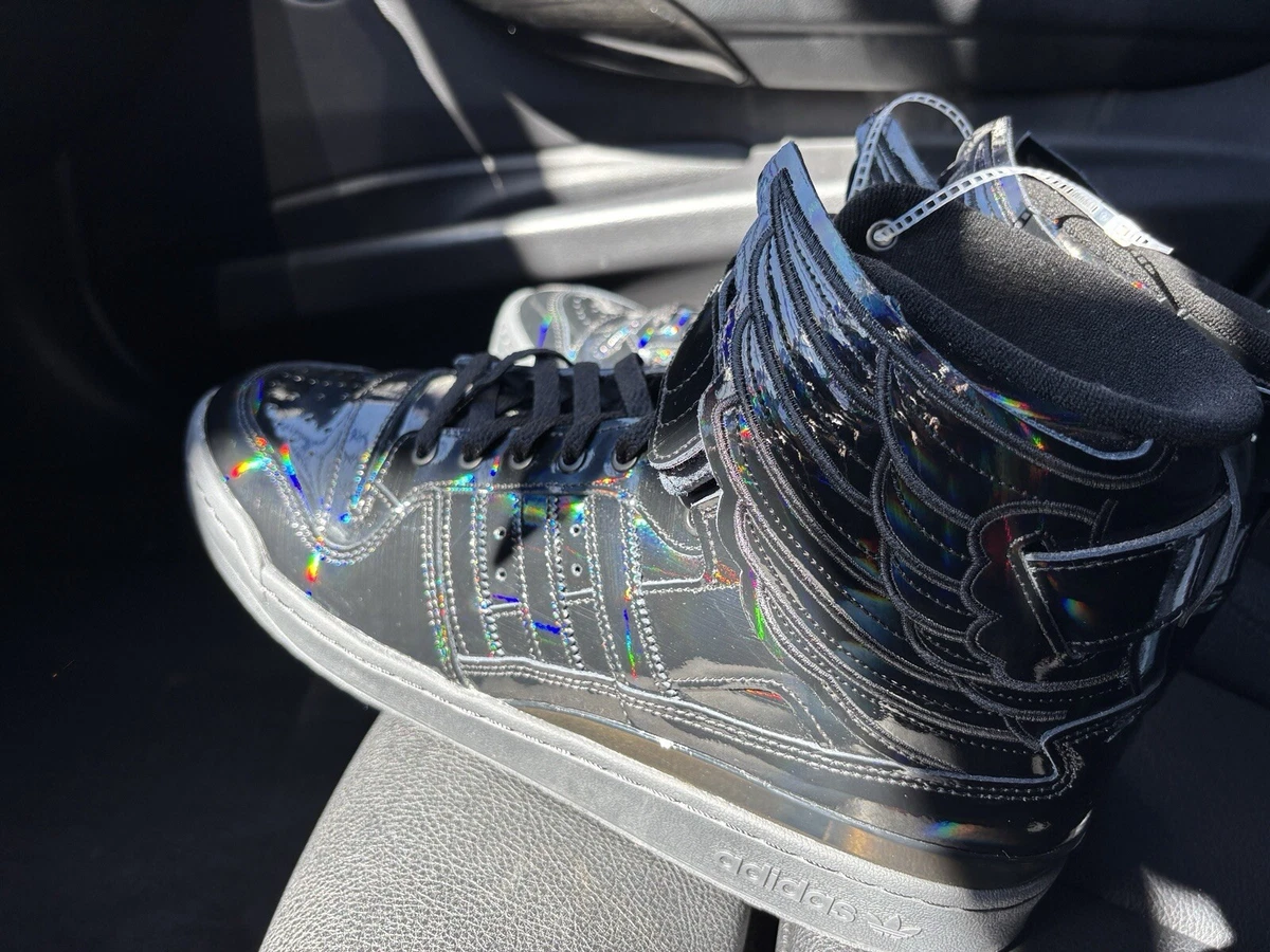 Preços baixos em adidas Jeremy Scott x Forum Wings 4.0 Black Opal