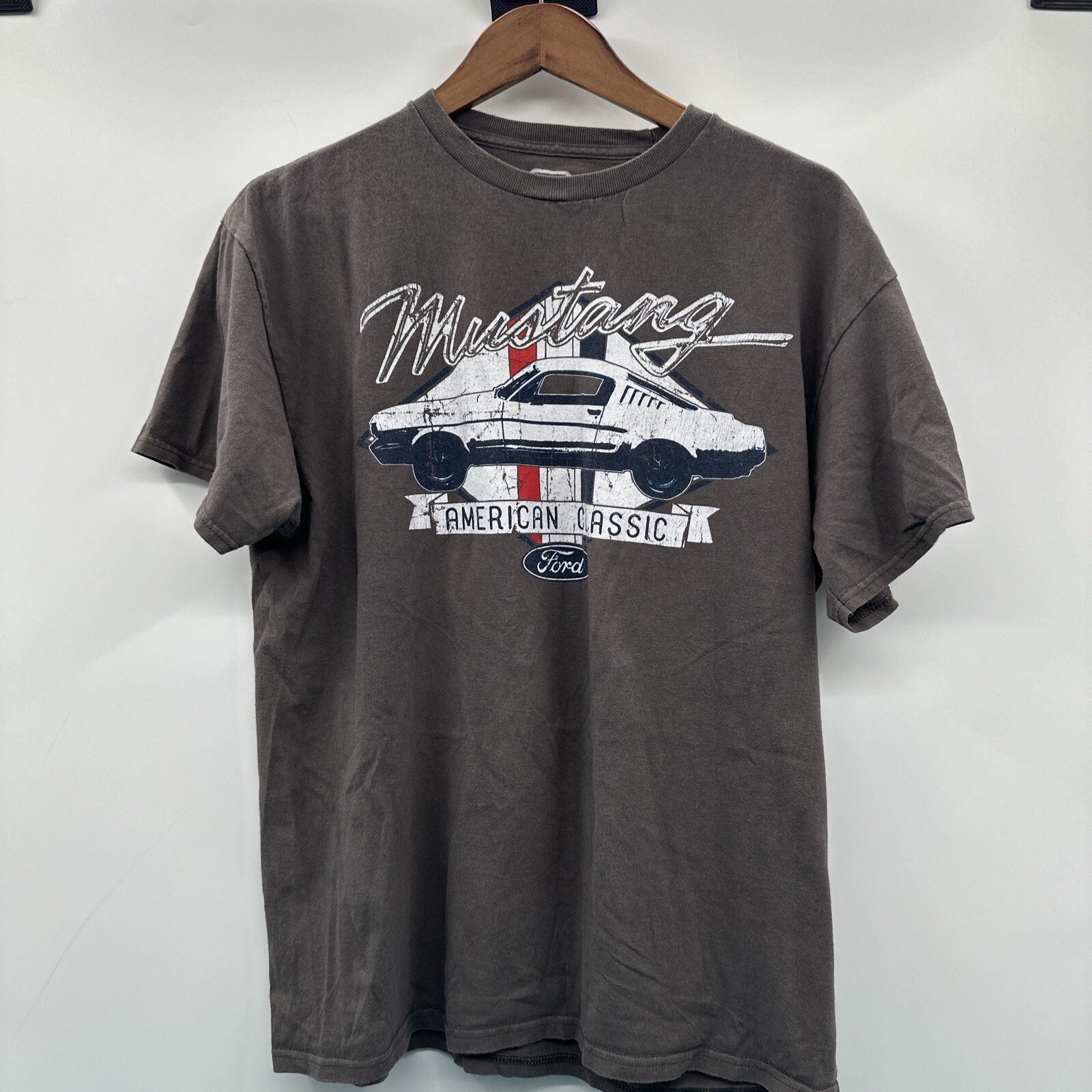 PONY Camicia Ford Mustang uomo prodotto con licenza ufficiale L 100% cotone