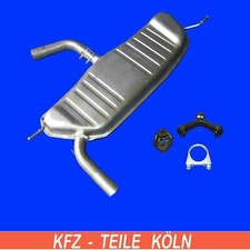 Seat - Altea / Toledo III / Leon - 1.6 - ENDSCHALLDÄMPFER + Set