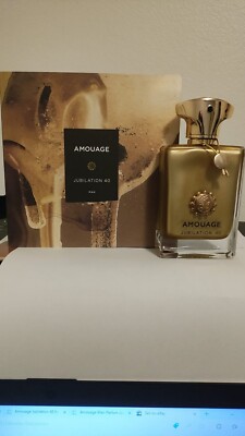 Jubilation 40 Amouage Man 100ml - 3.4oz Extrait De Parfum