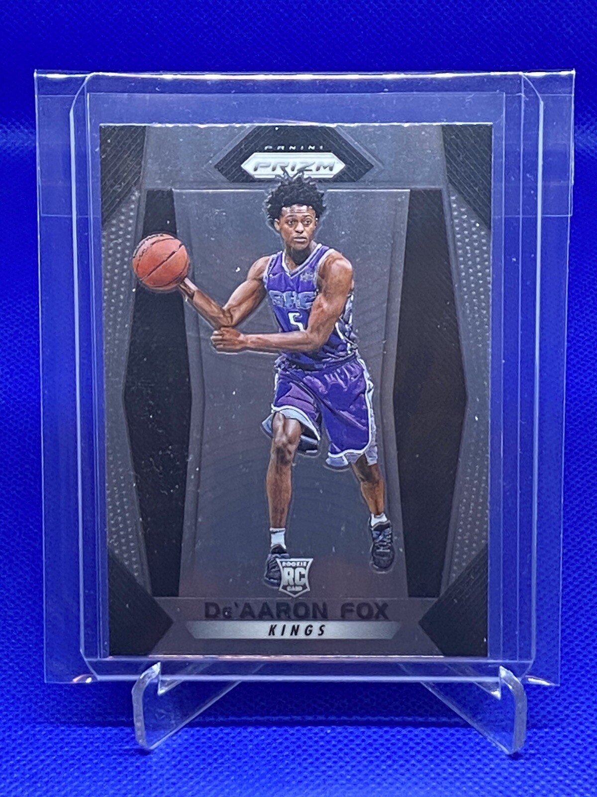 2017-18 Panini Prizm De'Aaron Fox #24 RC Rookie Sacramento Kings