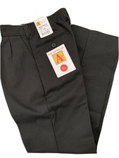 A by: SAI Boys Uniform Pants in Black