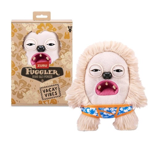 Peluche pupazzo peluche originale Fuggler divertente brutto mostro morbido regalo compleanno bambino - Foto 61 di 111