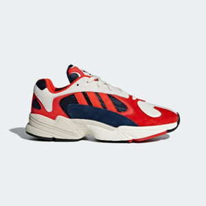 SCARPE ADIDAS YUNG 1 B37615 BIANCO ROSSO ARANCIONE SNEAKERS UOMO ORIGINALI | eBay