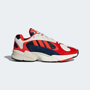 SCARPE ADIDAS YUNG 1 B37615 BIANCO ROSSO ARANCIONE SNEAKERS UOMO ORIGINALI  | eBay