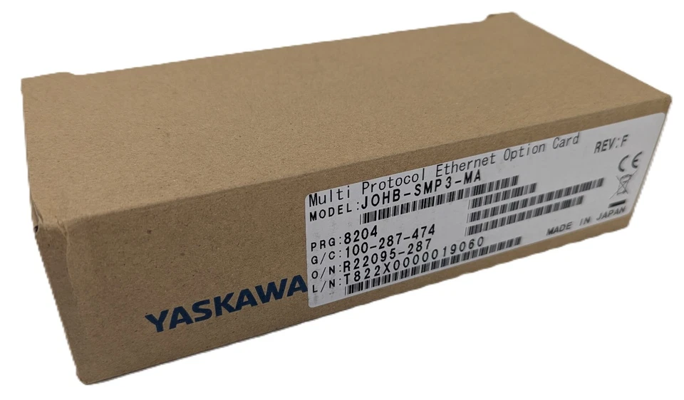 YASKAWA JOHB-SMP3-MA Multi-Protocol Ethernet Option Card Dual Port - GA500 GA700 - Image 4 of 4