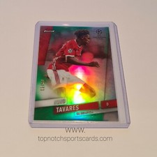 2019/20 Topps Finest UEFA CL Soccer Green Nuno Taveres 82/99