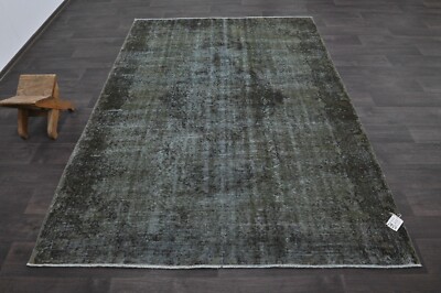 Oushak Türkisch Vintage Teppich 6x8 Kelim Rug Anatolisch Handarbeit Boho Deko...