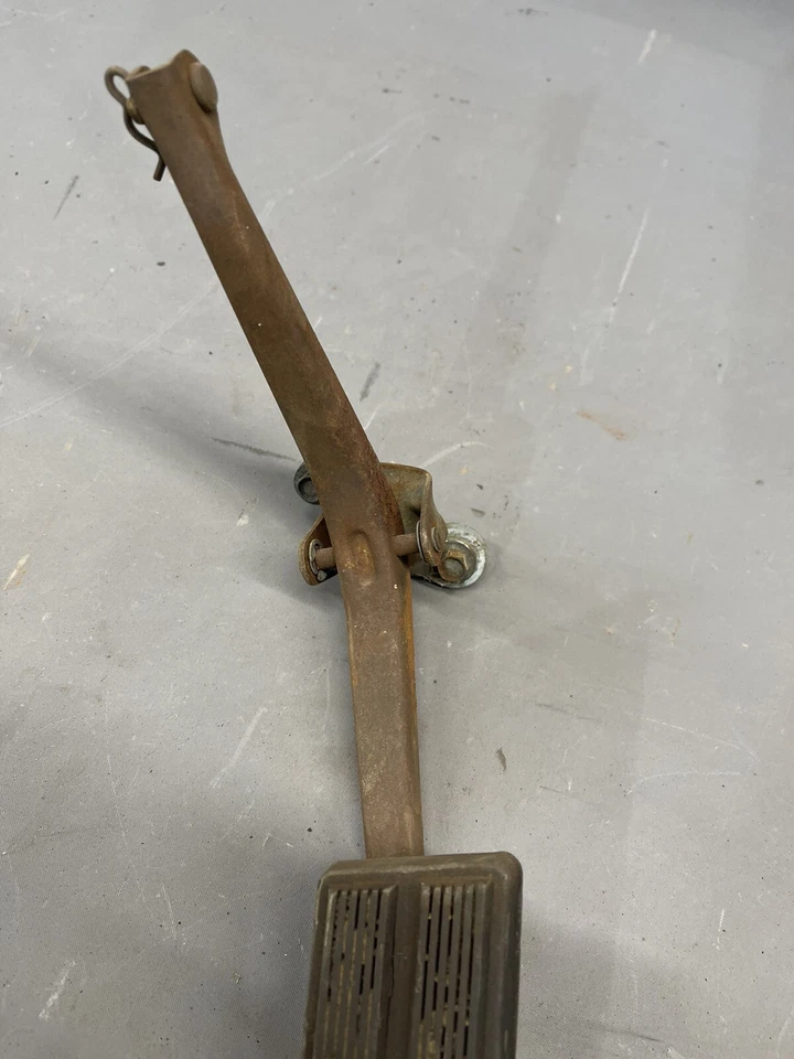 Ford Galaxie 1967-1970 gasolina combustible pedal acoplamiento palanca merodeador cortafuegos carburador Foto 3 de 4