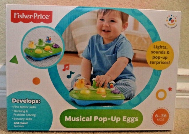 fisher price pop up eggs