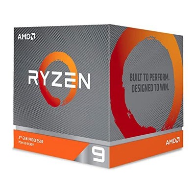 AMD Ryzen 9 3900X 12-core  24-thread unlocked desktop processor with Wraith