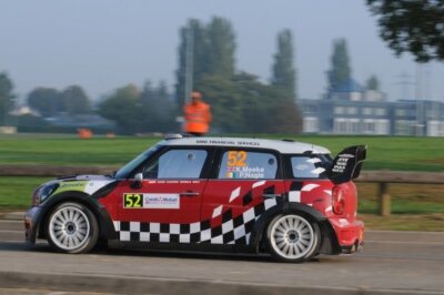 Kris Meeke (GBR) Mini John Cooper Works on the Shakedown stage 2011 Old Photo 4