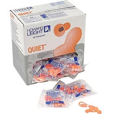North Safety 436707 Quiet Multiple Use corded Earplug, 100 Pairs/Box