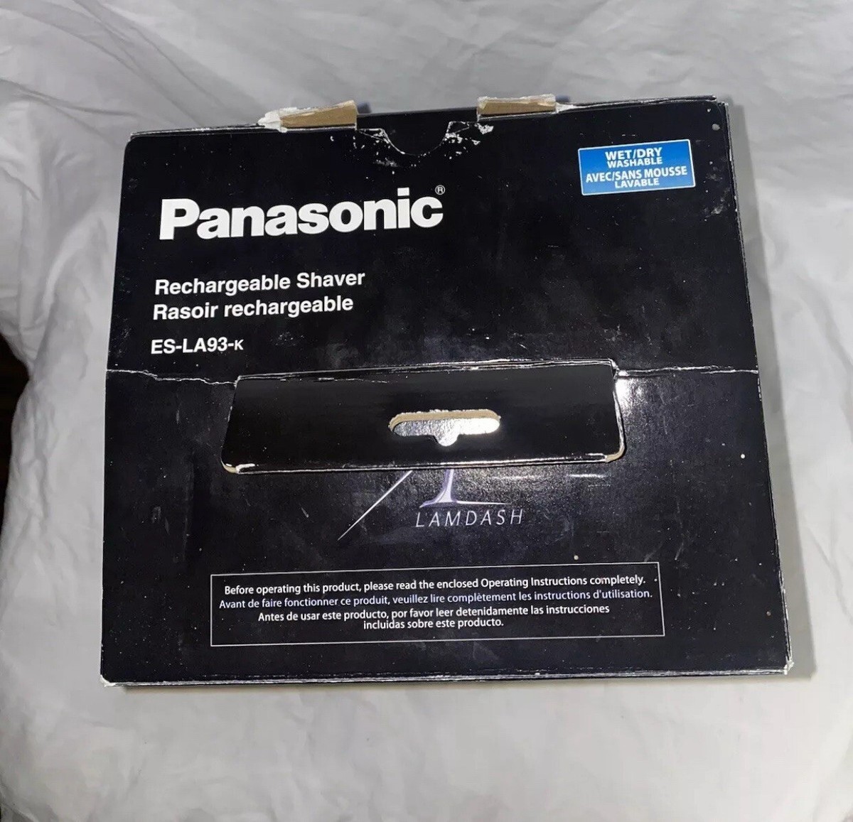 Panasonic ES-LA93 Cordless Rechargeable Men's Electric Shaver for