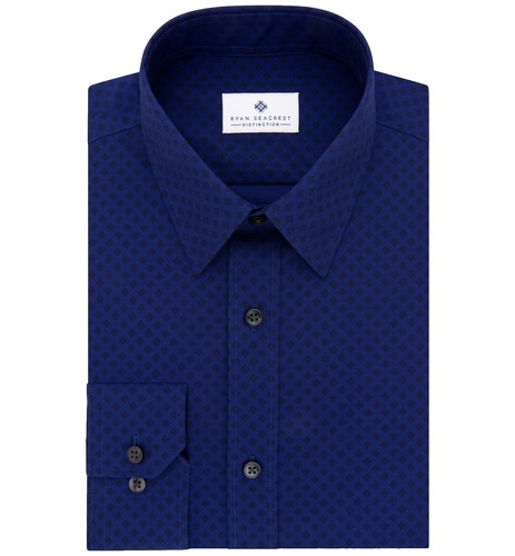 ryan seacrest slim fit dress shirt Ryan Seacrest Slim Fit Dress Shirts for Men for sale