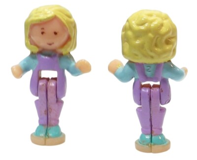 Polly Pocket Doll 1995 Vintage Swinging Pretty - Polly Bluebird Toys