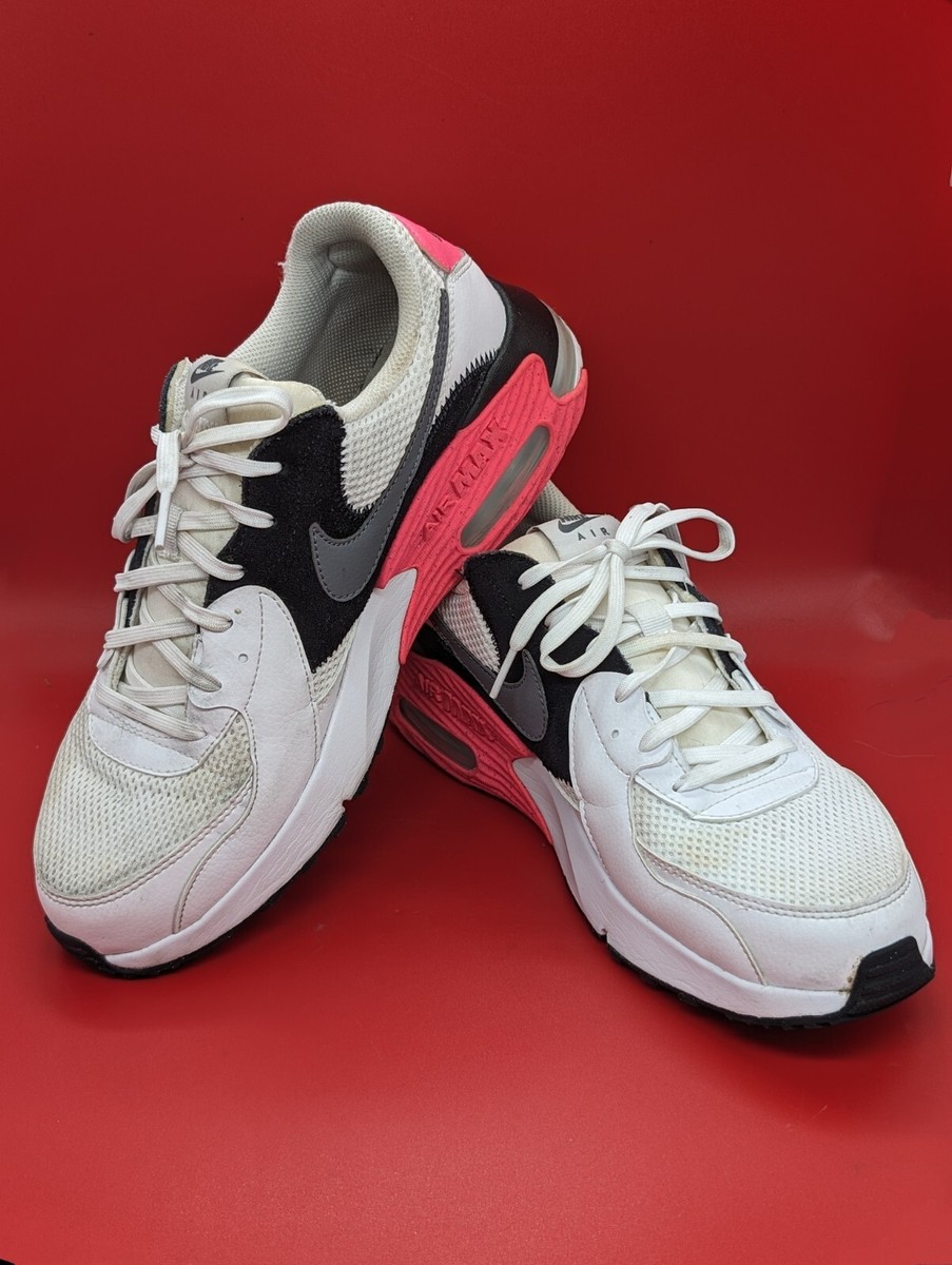 nike air max excee red and white