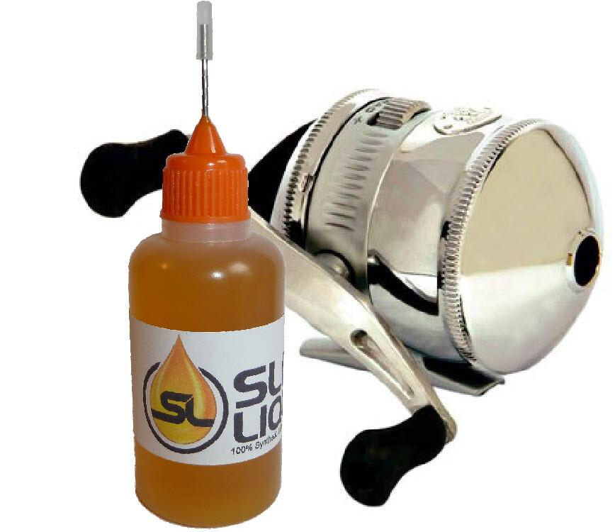 Slick Liquid Lube Bearings BEST Lubricant 100 Synthetic Oil for Zebco