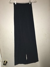 Harmonie hm002 Black Adult Small 4-6 Jazz Pants Yoga Pants