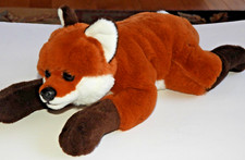 FAO Schwarz Red Fox 17" laying down Stuffed Animal Plush Woodland Animal 2020