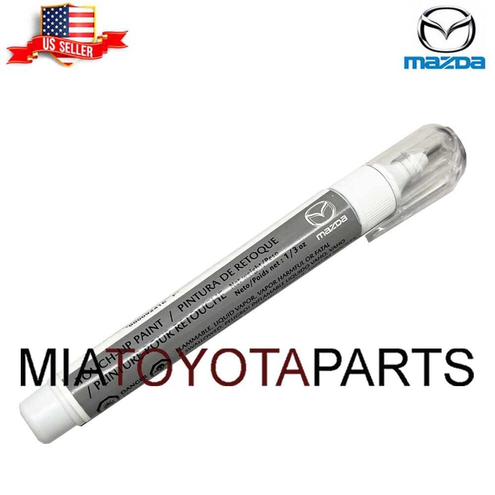 Genuine Mazda Touch Up Paint 0000-92-41E Code 41E Zig Zag Black | eBay