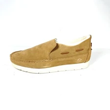 Sperry Top-Sider Mens Moc-Sider Size 12 M Slip On Shoes Tan Suede NIB