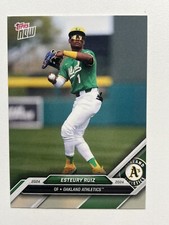 2024 Topps NOW Road to Opening Day #OD-122 Esteury Ruiz Oakland Athletics