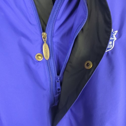 FOOT JOY Herren Golfshirt L blau kurzarm 1/4 Reißverschluss 3 Taschen Regen Dry Joy - Bild 14 von 17