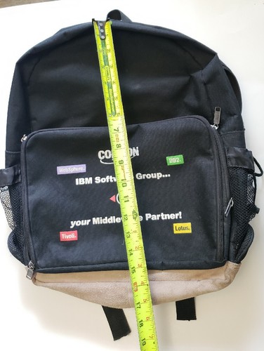 Vintage IBM Computer Backpack Bag Tivoli Software Lotus DB2 Common Websphere - Picture 12 of 14