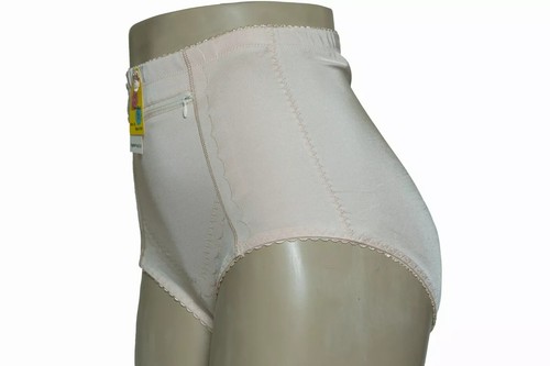 Unique S105 Tummy Control Panties Brief Front Zipper Pocket S M L XL 2XL 3XL 4X - Picture 9 of 13