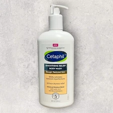 1 x Cetaphil Smoothing Relief Body Wash Exfoliates Rough Skin 20 fl oz (591 ml)