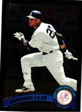 2011 TOPPS BLACK BORDER ROBINSON CANO BASEBALL CARD #130