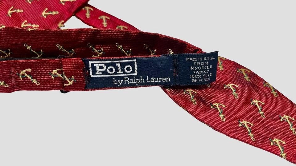 Polo Hombre Seda Autoatada Pajarita Foto 3 de 3