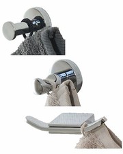 Bath Towel Single or double Robe Hook Stainless Steel Chrome Wall Mounted