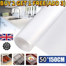 Thick Drawer Liner 50x150cm Nonslip Kitchen Cupboard Liners Shelf Protector Mat.