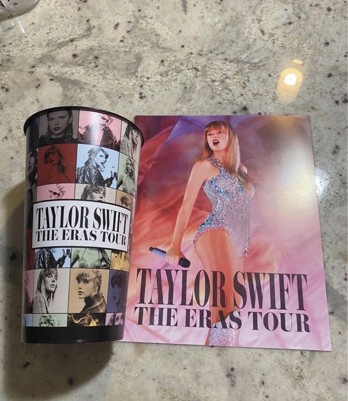 Taylor Swift Eras Tour Movie Theater Cup Limited Edition / Poster