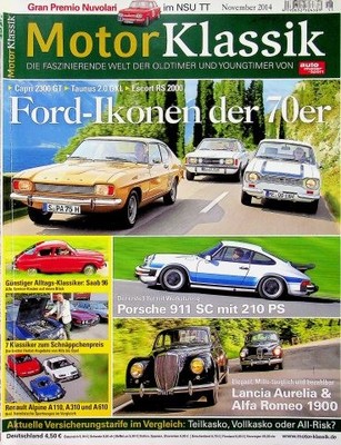 5) Motor Klassik 11/2014 - Renault Alpine A 110 1300 - Renault Alpine A 310 V6 m