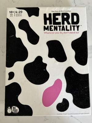 Big Potato Herd Mentality Party Game Animal Theme Ages 10+ 4-20 Players