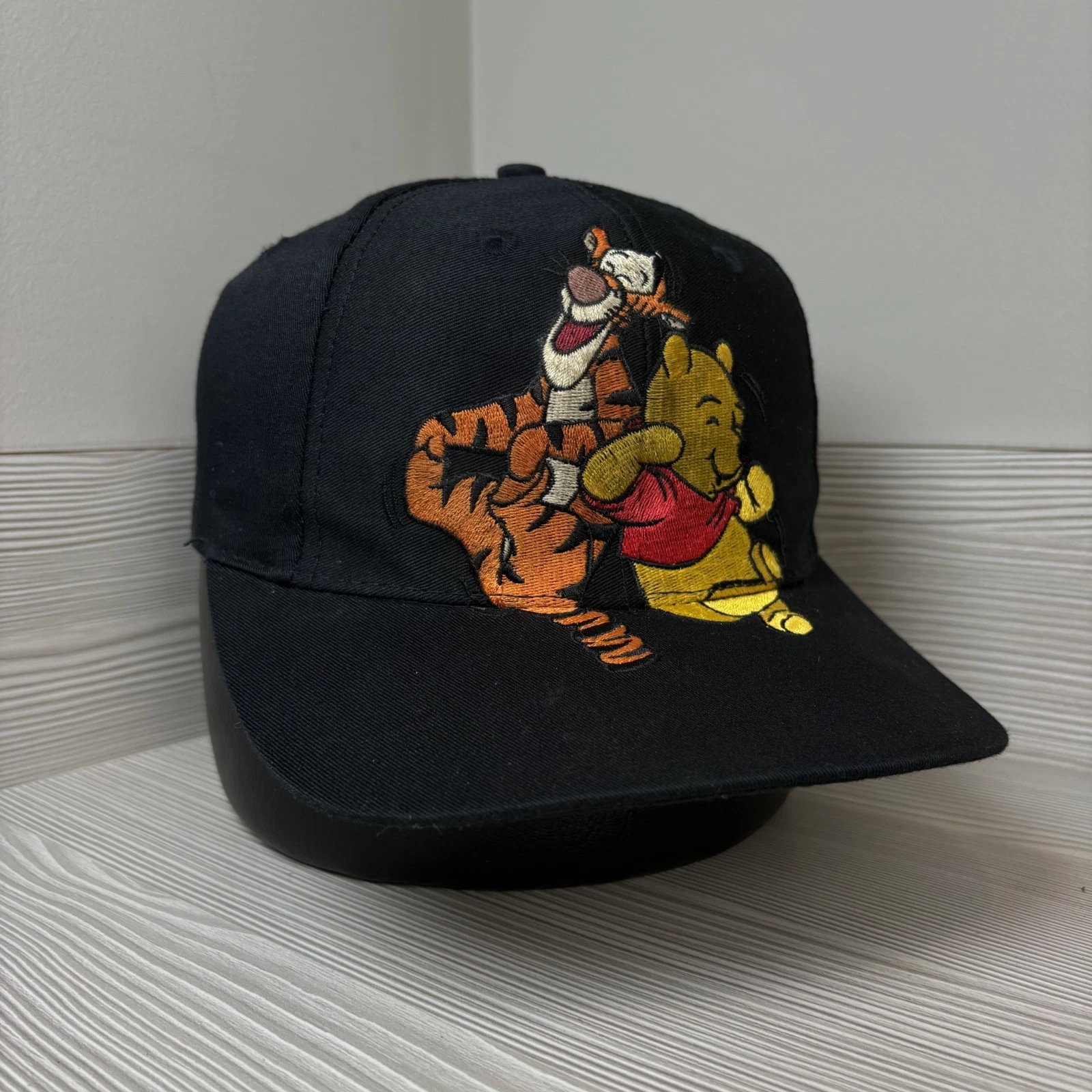 Vintage 90's Disney Winnie The Pooh Tigger Hat Black Cap Snapback Adjustable
Opens in a new window o