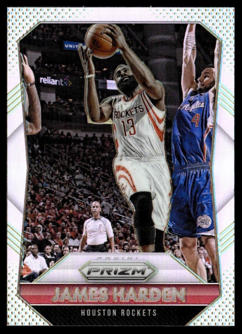 2015-16 Panini Prizm Silver Prizm James Harden Houston Rockets #213