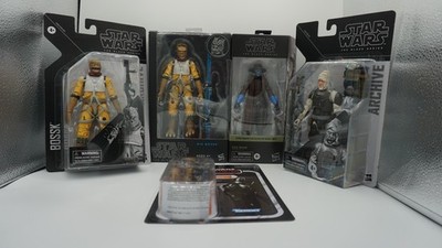Star Wars ''Bounty Hunter'' Black Series (Kopfgeldjäger) Bundle Ungeöffnet in OVP
