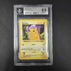 1999 POKEMON SHADOWLESS PIKACHU RED CHEEKS ERROR BGS 8.5 #58/102