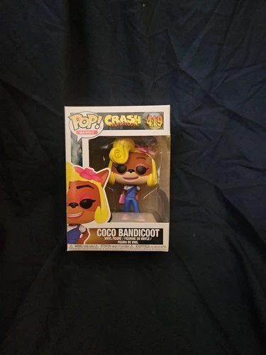 Funko Pop! Games Crash Bandicoot 419 Coco Bandicoot Vinyl Figure New