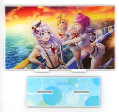 Acrylic Stand Panel Magic Hour On The Deck Art Dolphin Wave Don Quijote Part 3